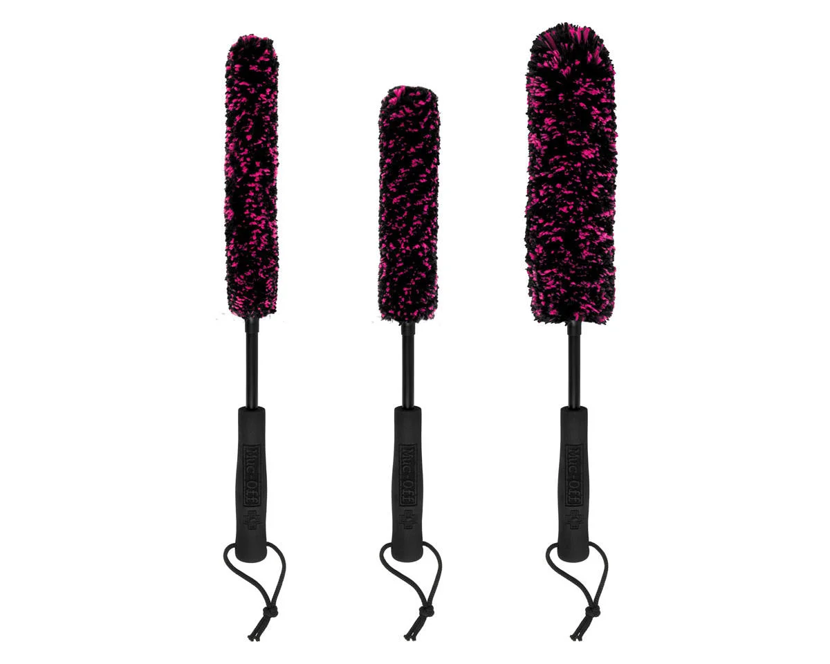 Muc-Off Microfiber Detailing Brush Kit (Set of 3)